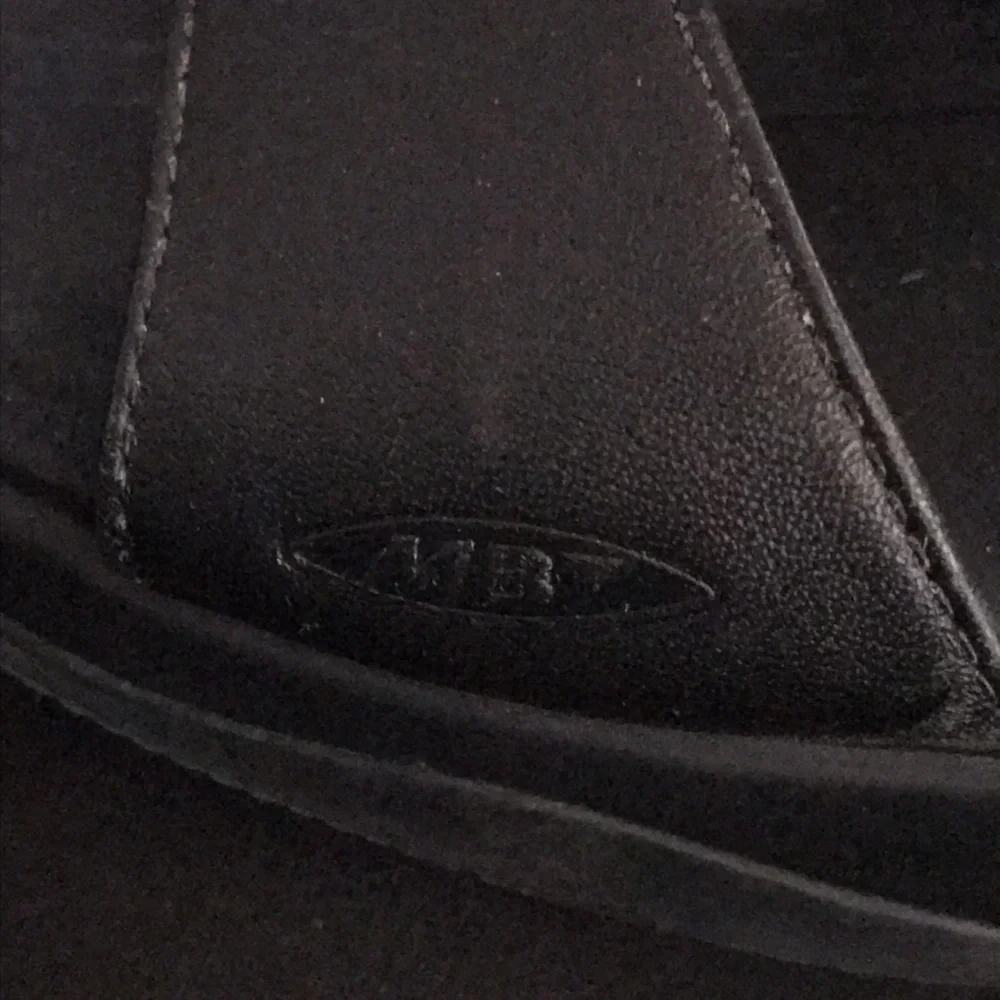 MBT Black Sandals womens Leather Comfort  Size 7.5